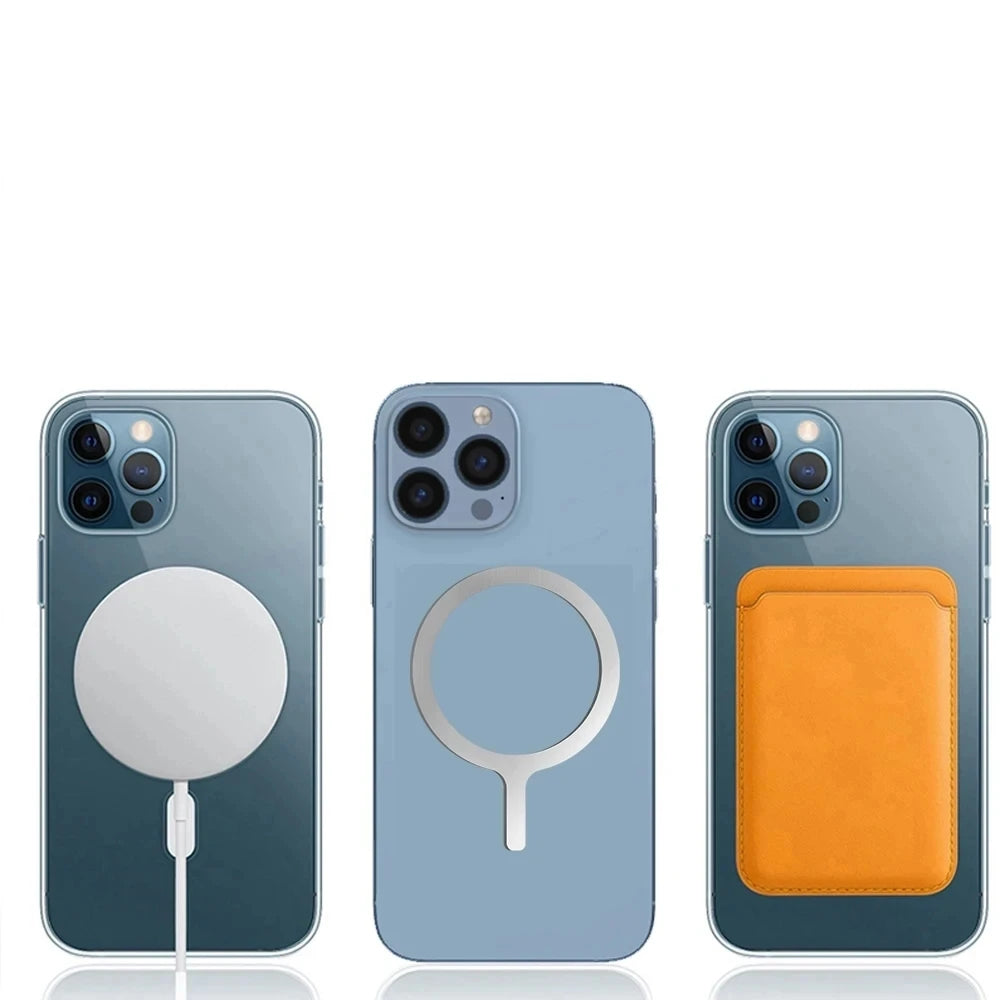 Universal Magnet Sticker Magnetic Adapter; Ring Suitable for Magsafe IPhone Wireless Charging