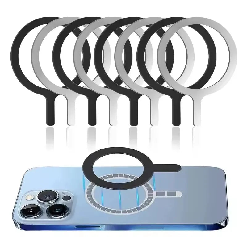 Universal Magnet Sticker Magnetic Adapter; Ring Suitable for Magsafe IPhone Wireless Charging