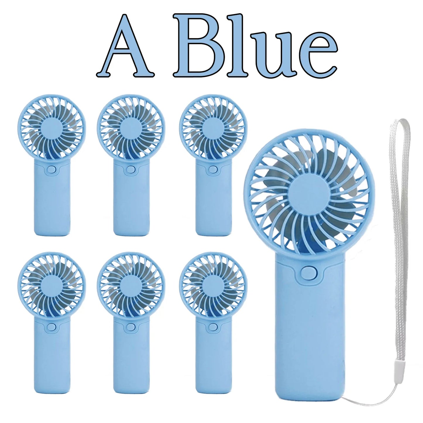 8-48Pcs Mini Portable Fans for Wedding Fans Mini Handheld Fans for Guest Bulk Battery Operated Wedding Fans Eyelash Fan